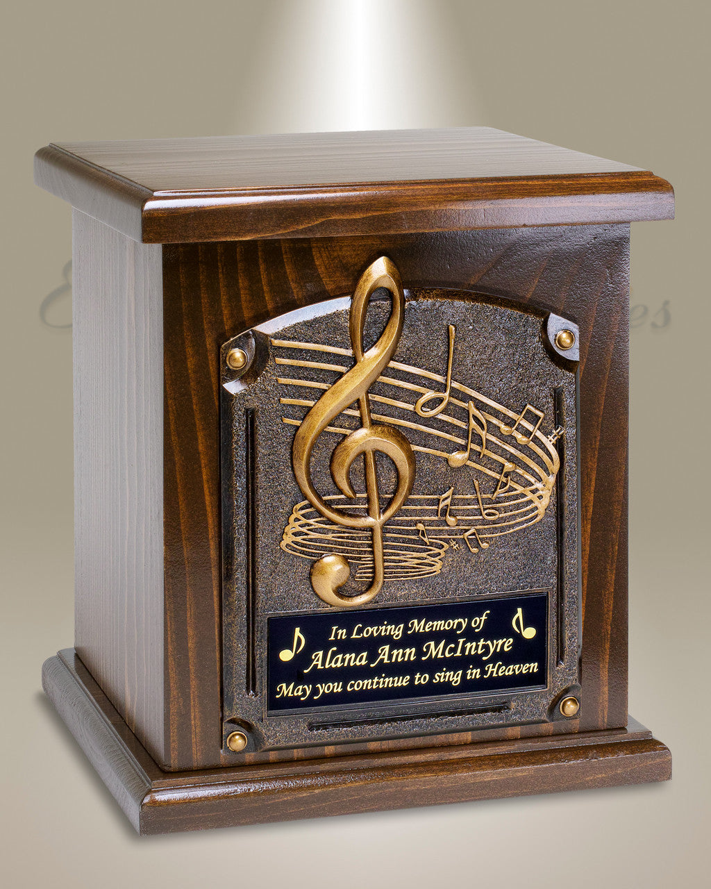 Music Lovers Cremation Urn