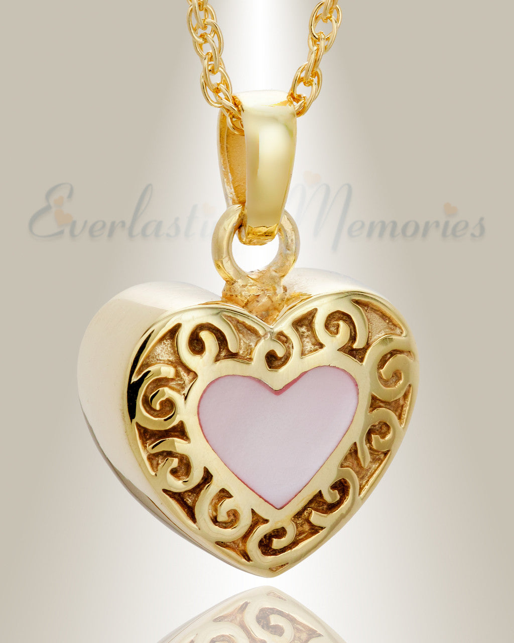 Gold Plated Tender Emotions Heart Keepsake
