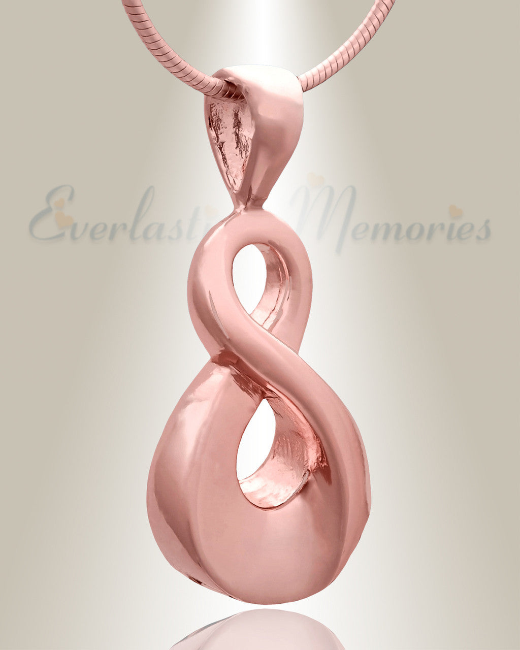 Rose Gold Giving Cremation Jewelry