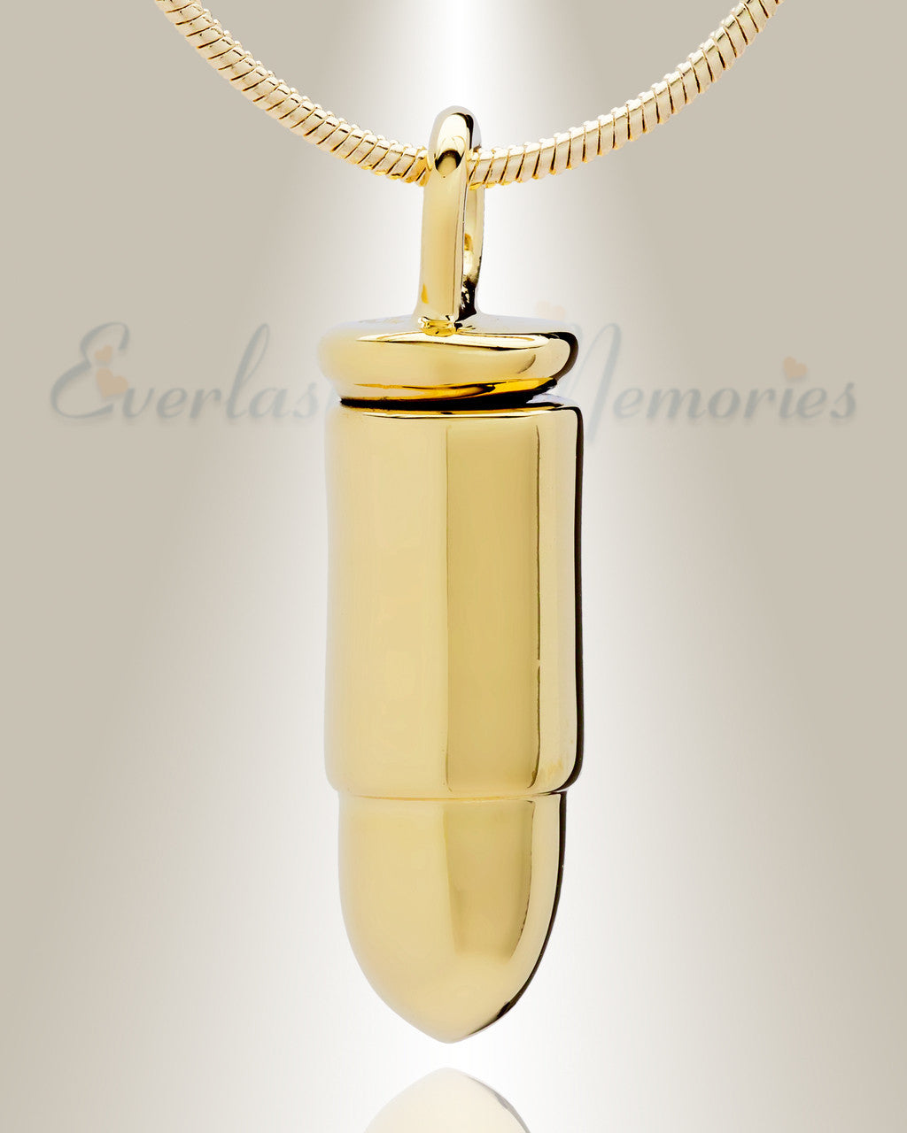 Gold Plated Trooper Cremation Jewelry