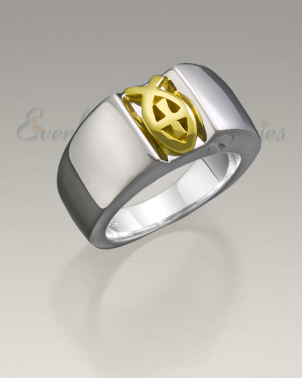 Women's Silver Loyal Ring Jewelry Urn