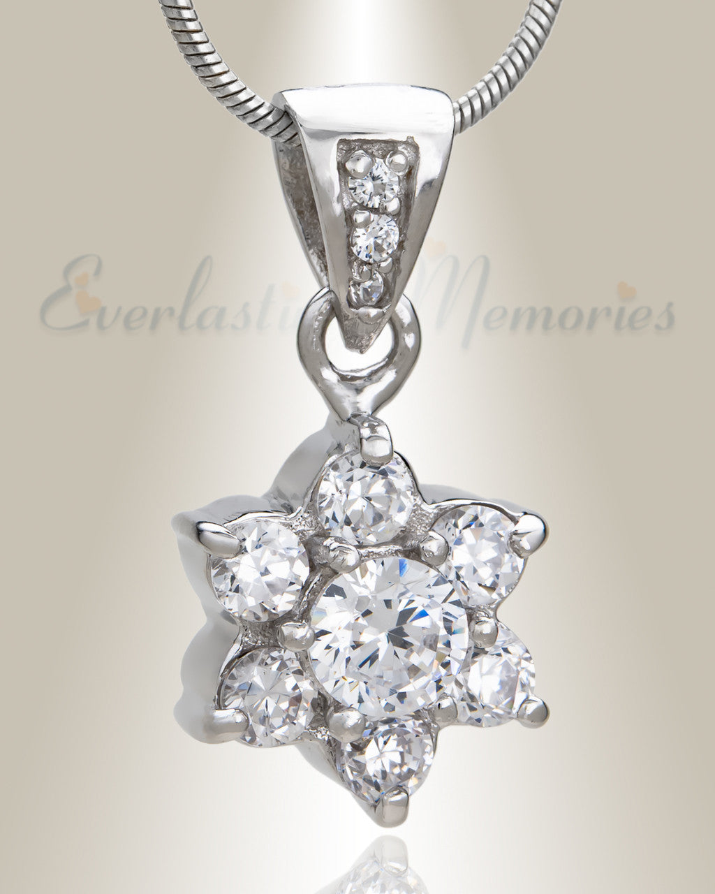 Shining Flower Memorial Jewelry