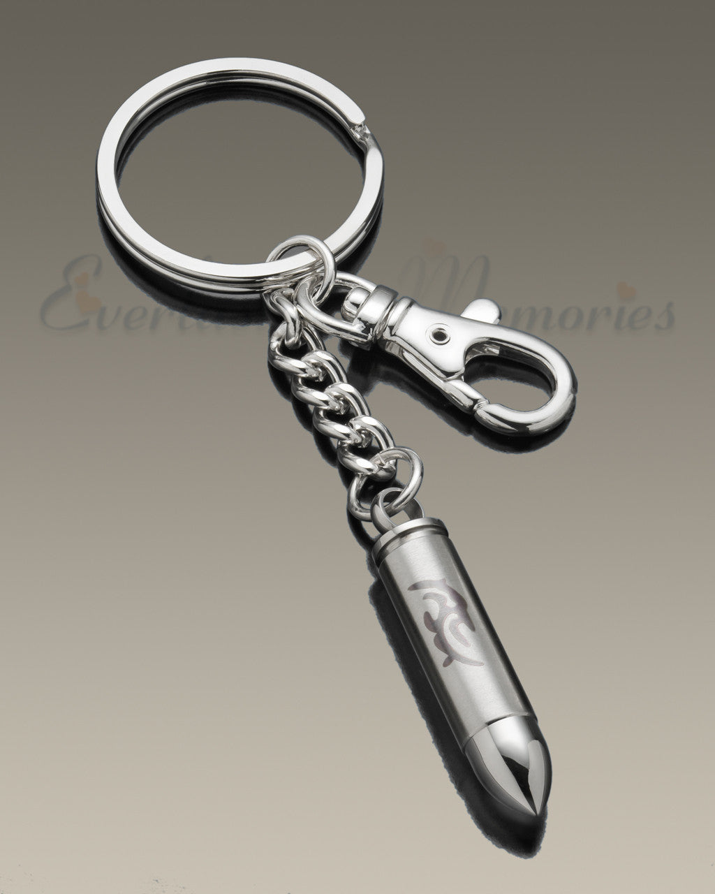 357 Magnum Tribal Bullet Keychain Funeral Jewelry
