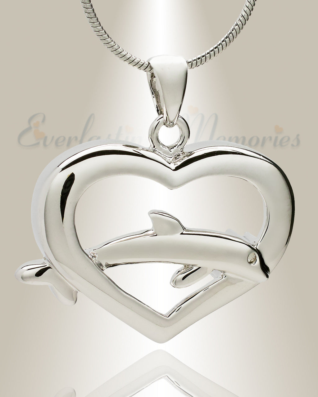 Dive Into My Heart Memorial Jewelry