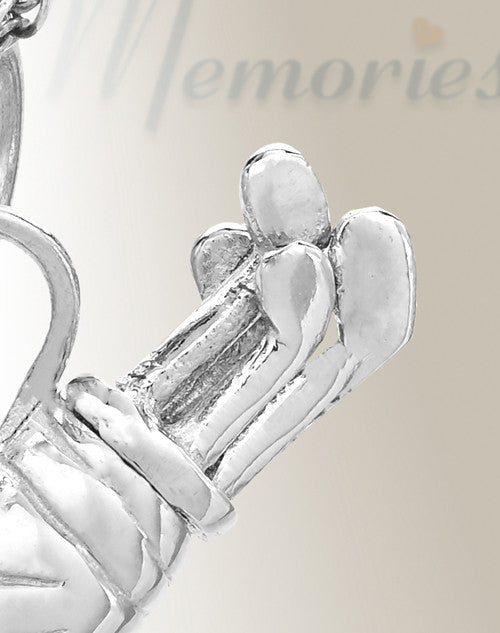 Golf Clubs Cremation Memorial Locket