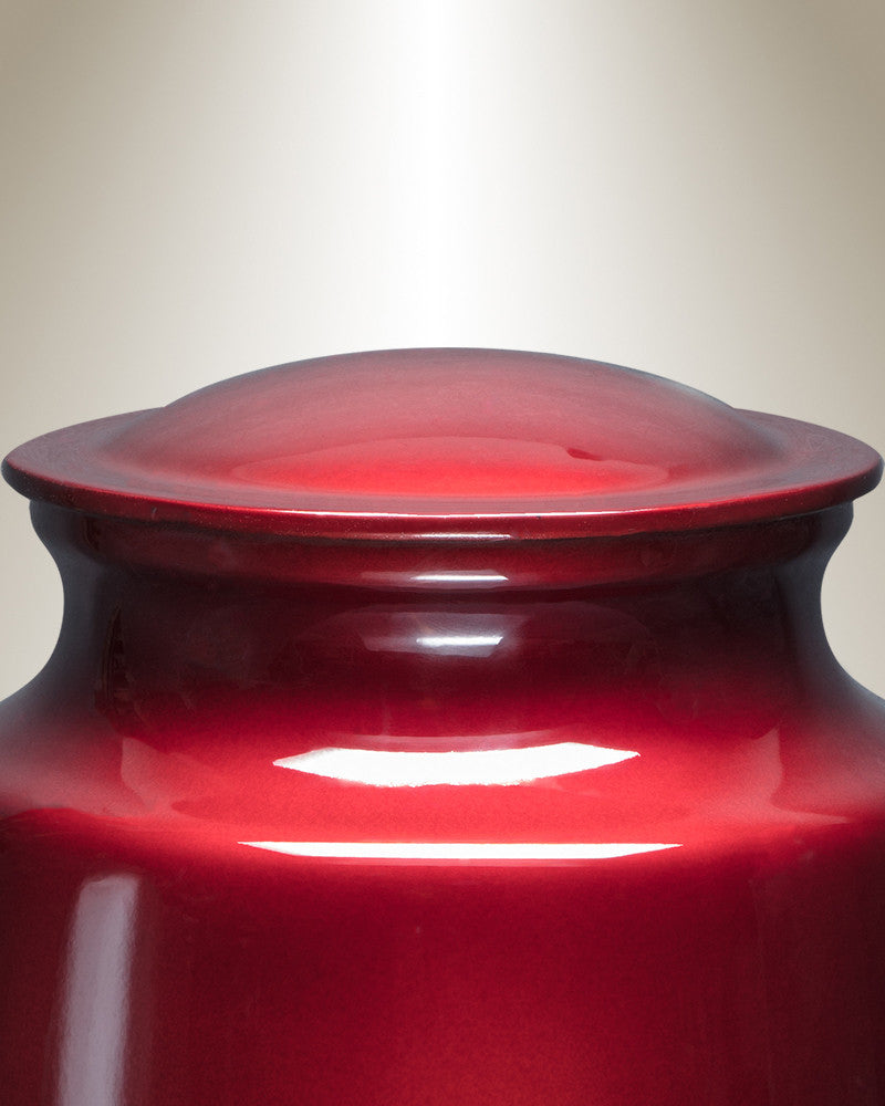 Fiery Doves Cremation Urn