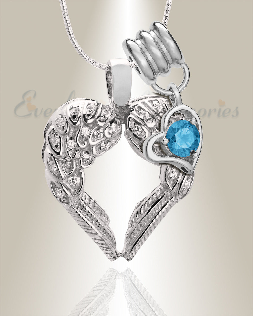 December Wings Of Hope Memorial Jewelry