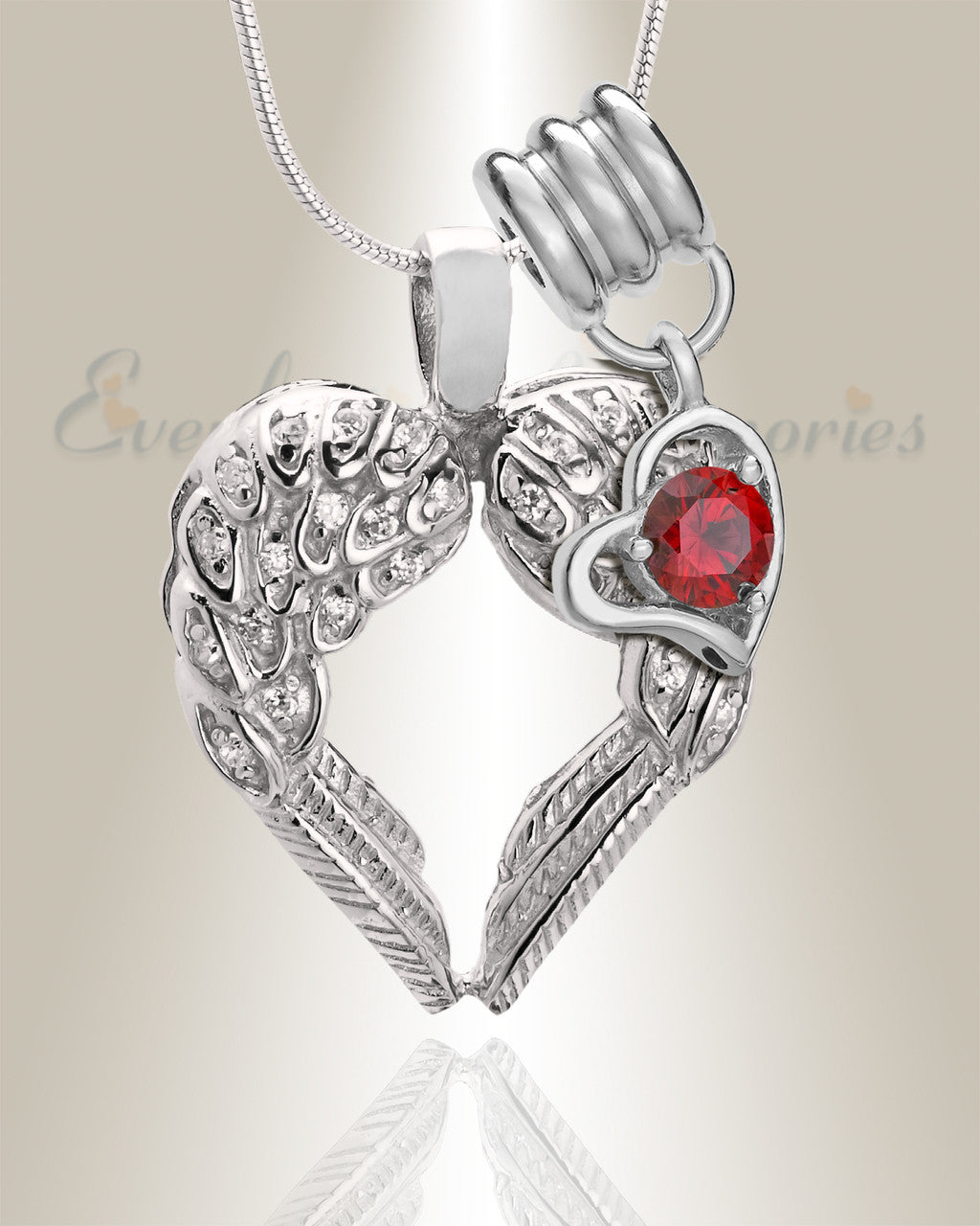 January Wings Of Hope Memorial Jewelry