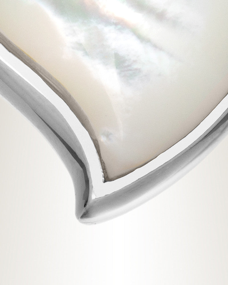 14K White Gold Dewy Heart Cremation Keepsake Pendant