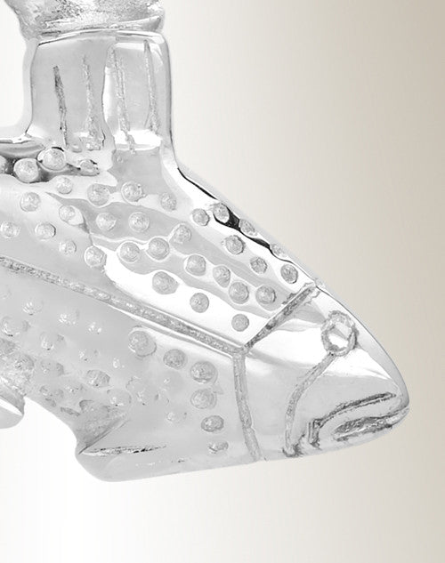 White Gold Fish Memorial Pendant