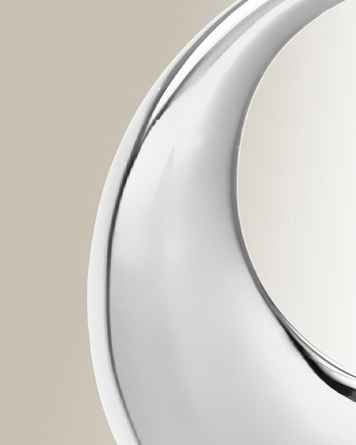 14K White Gold Timeless Urn Necklace