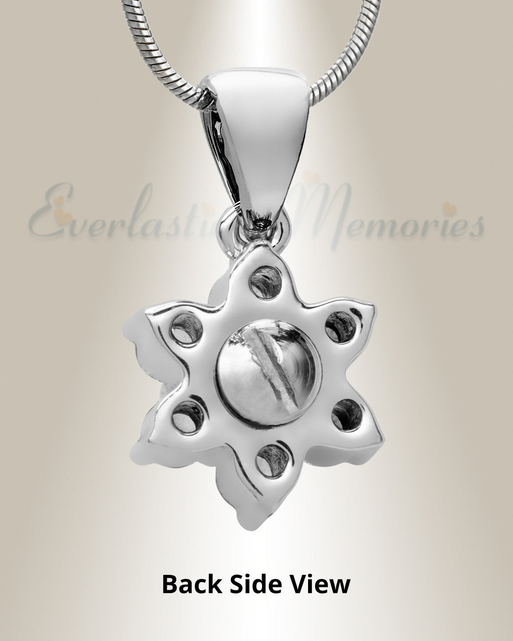 Shining Flower Memorial Jewelry