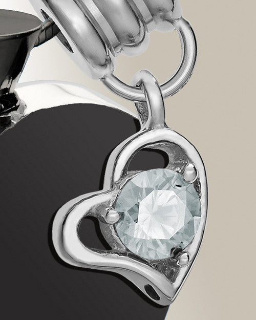 Stainless April Everlasting Journey Urn Pendant