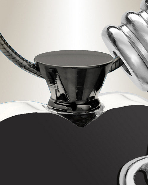 Stainless April Everlasting Journey Urn Pendant