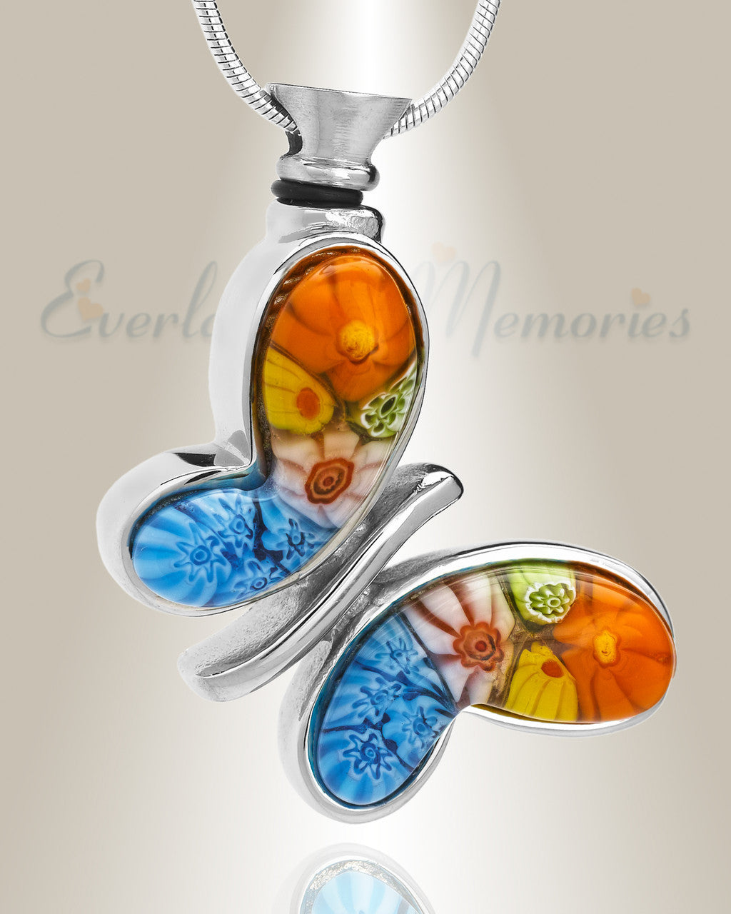 Majestic Butterfly Cremation Jewelry