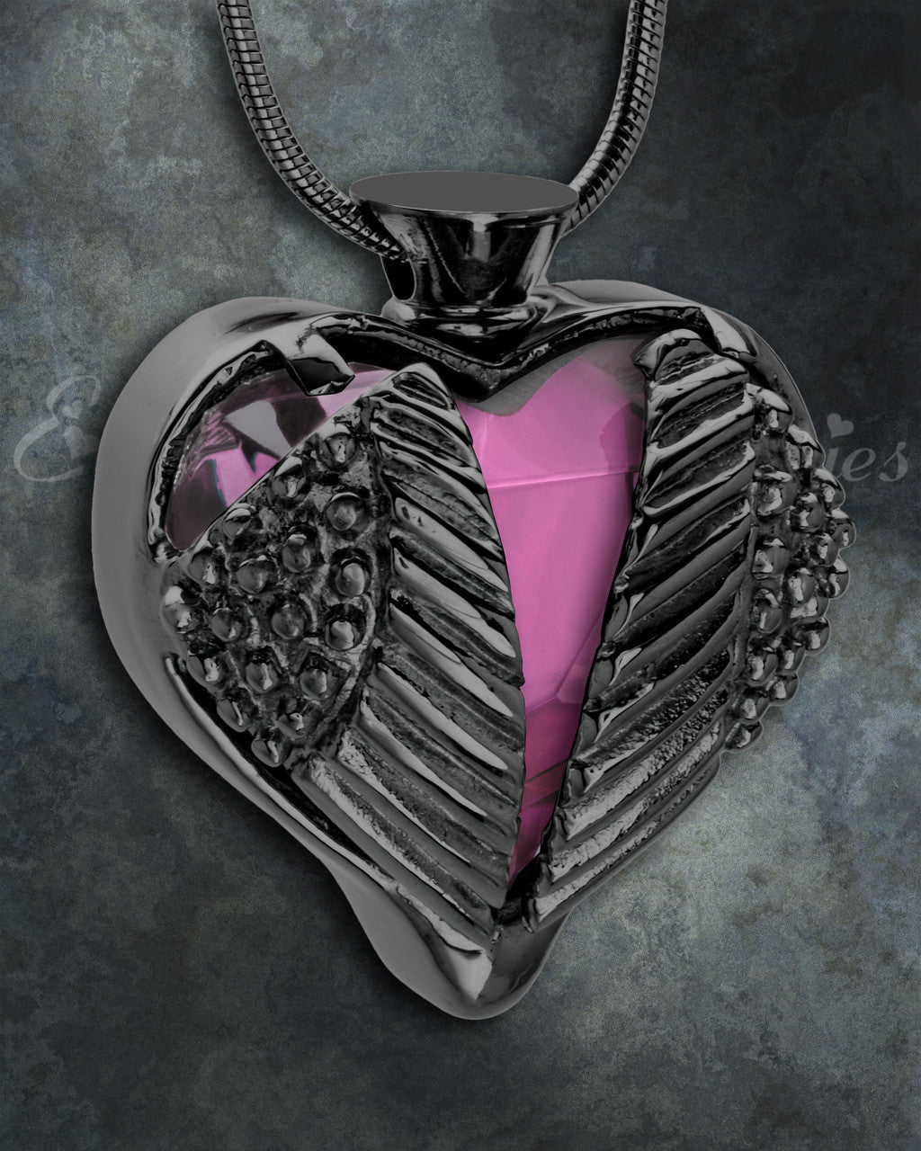 Purple Eternal Flight Cremation Jewelry