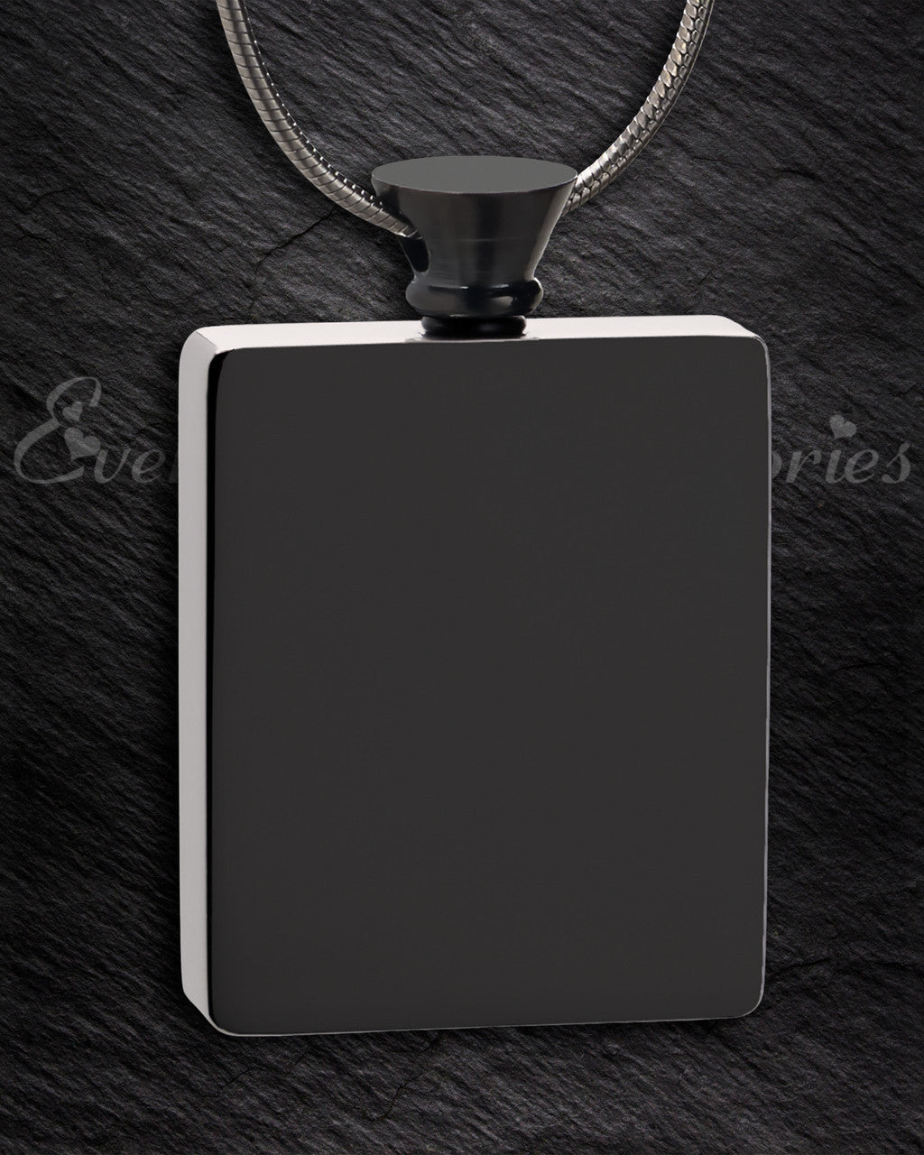 Black Glorious Moments Urn Pendant