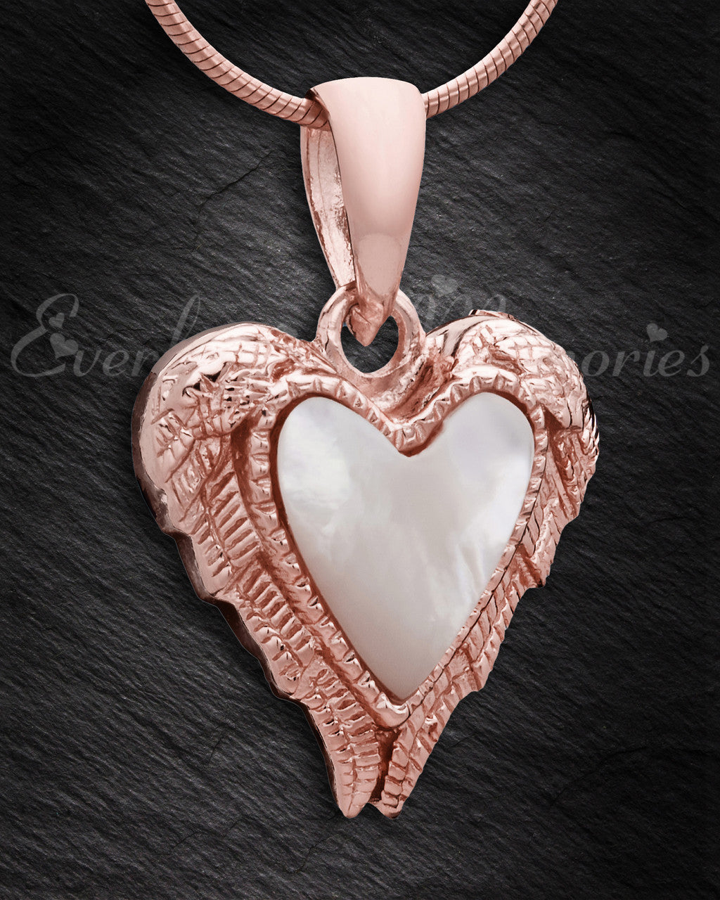 Rose Gold In Love Cremation Jewelry
