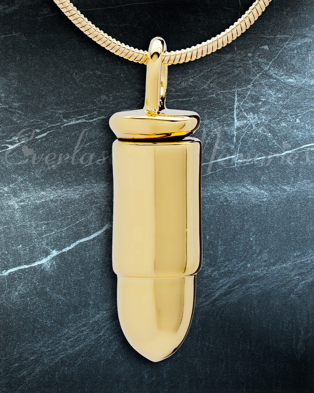 Gold Plated Trooper Cremation Jewelry