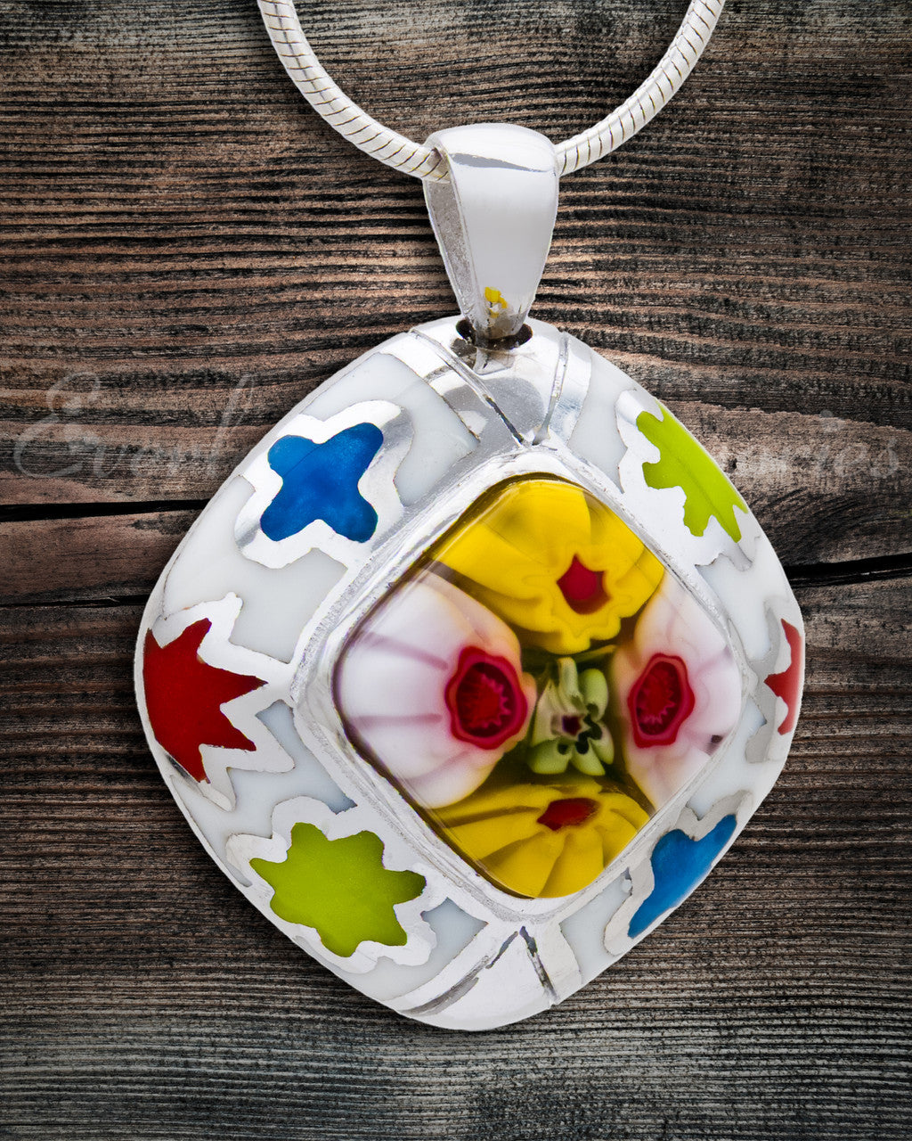 Sterling Silver Opulence Memorial Keepsake