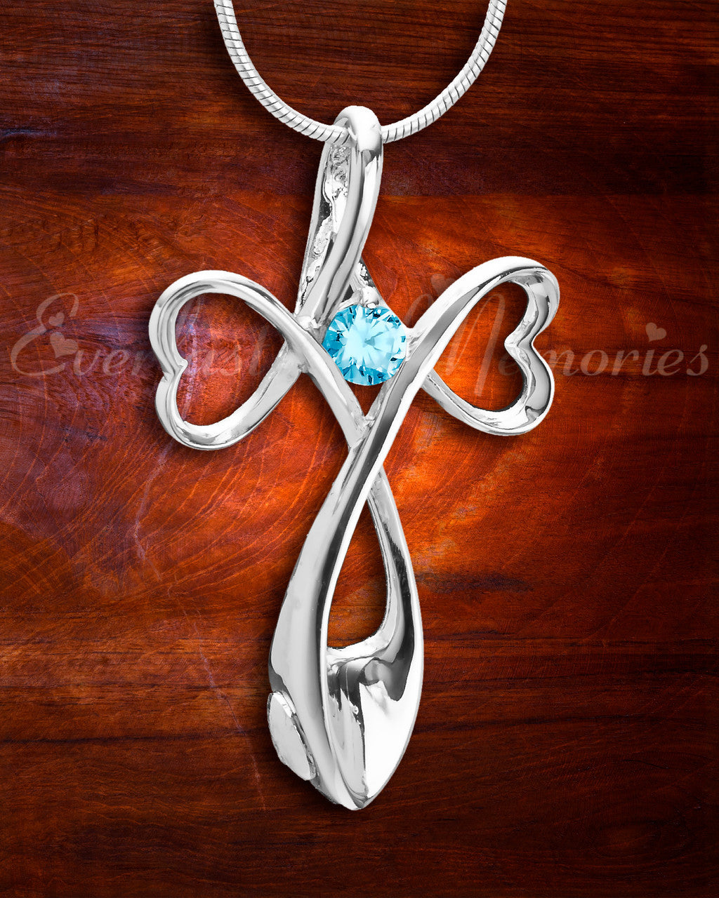 Blue Peaceful Moments Memorial Jewelry
