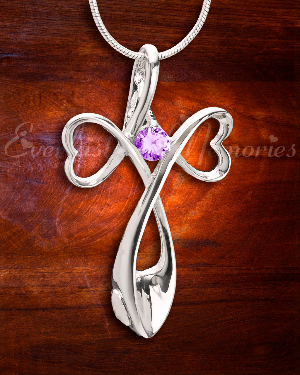 Purple Peaceful Moments Memorial Jewelry