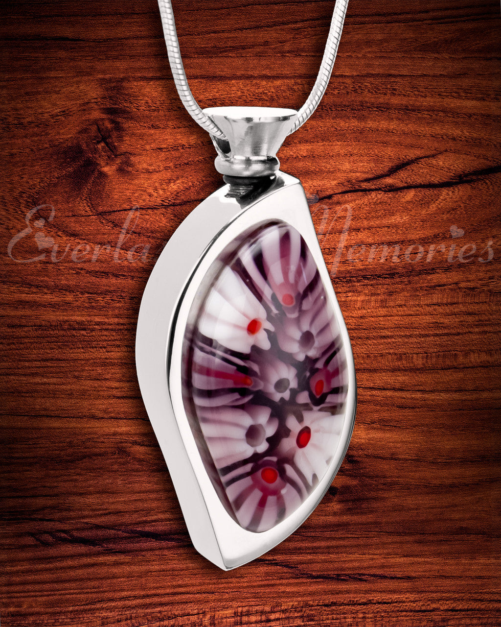 Mulberry Moments Leaf Cremation Locket