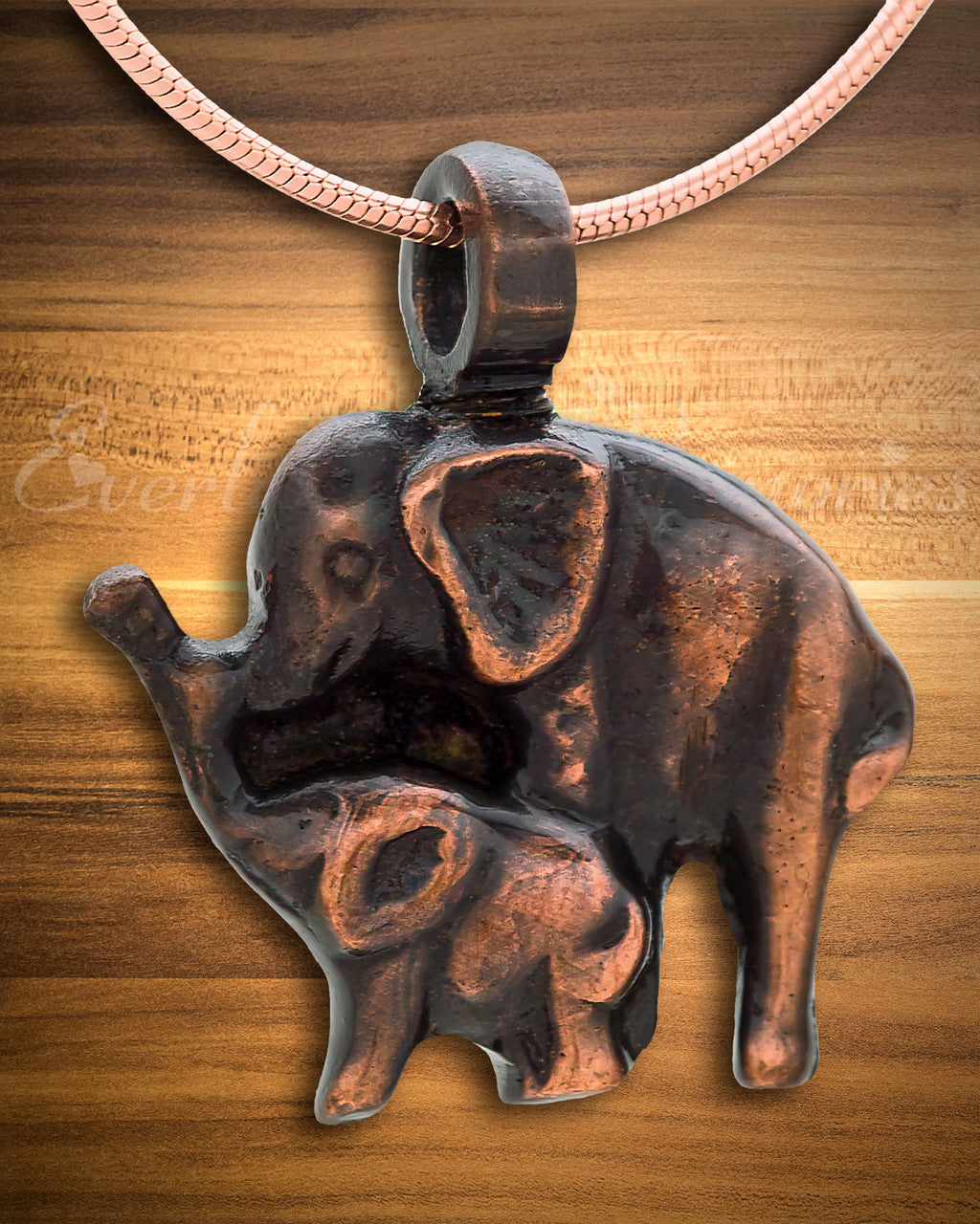 Night Elephants Cremation Jewelry