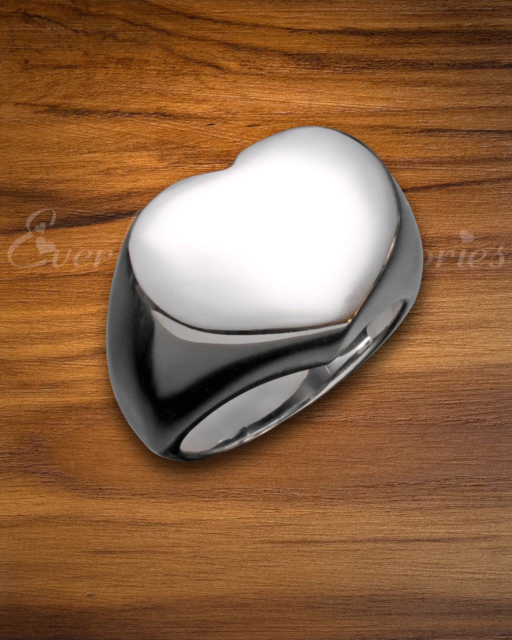 Women's Silver Cherished Cremation Ring
