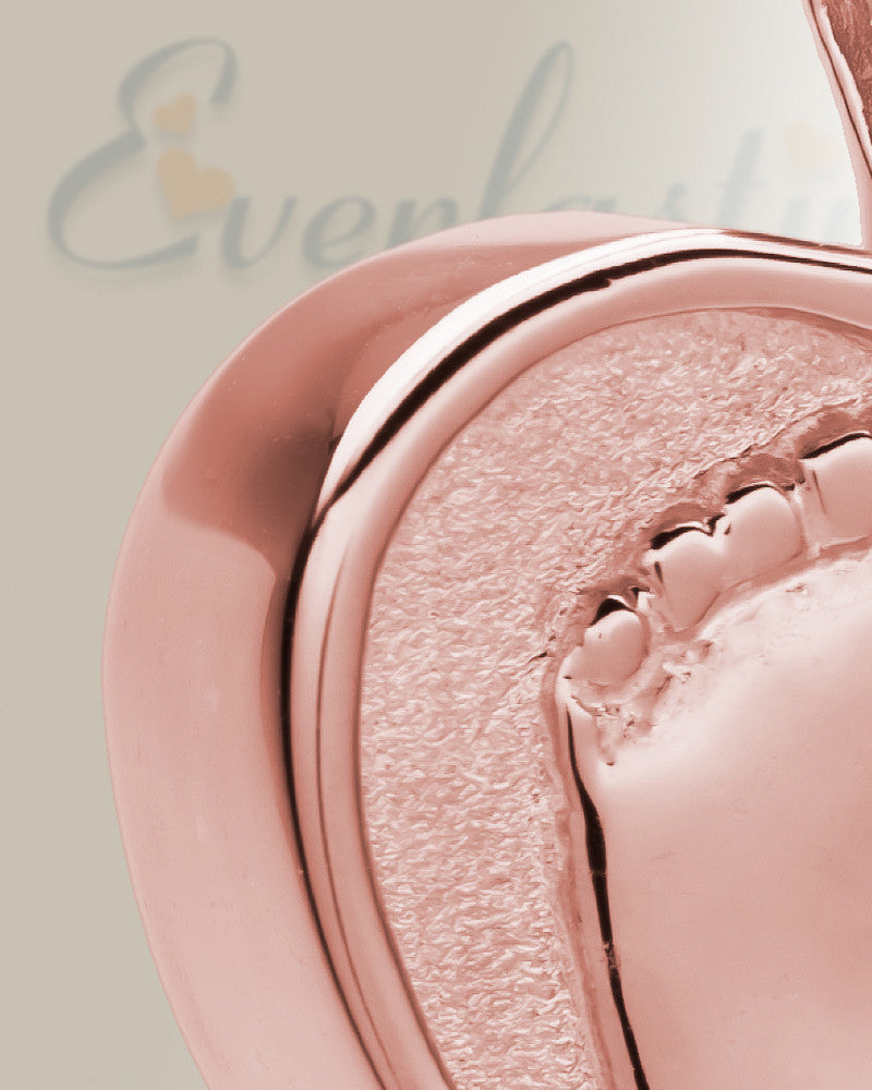 14K Rose Gold Baby Heart Urn Jewelry