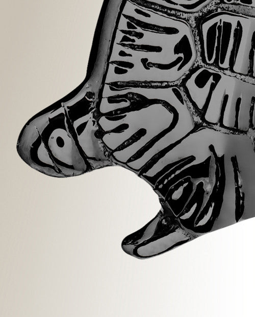 Black Turtle Memorial Ash Keepsake