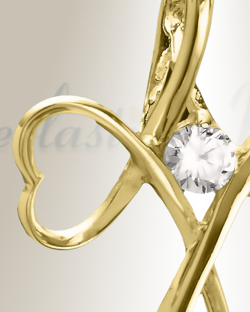 14K Gold Peaceful Moments Memorial Jewelry