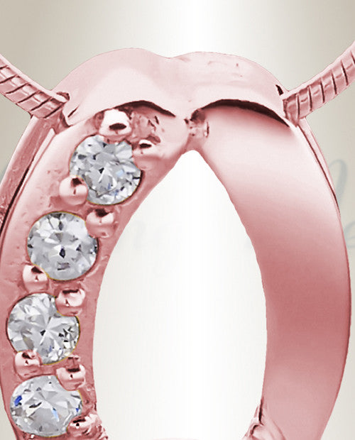 Rose Gold Simplicity Memorial Jewelry