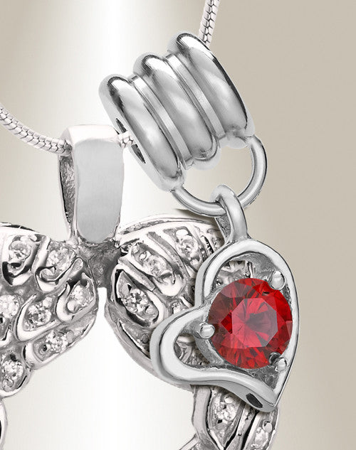 January Wings Of Hope Memorial Jewelry