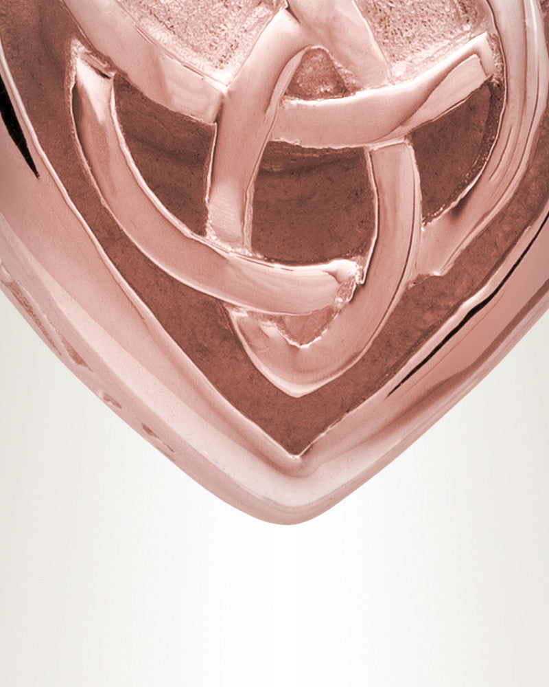 14k Rose Gold Transcending Heart Memorial Pendant