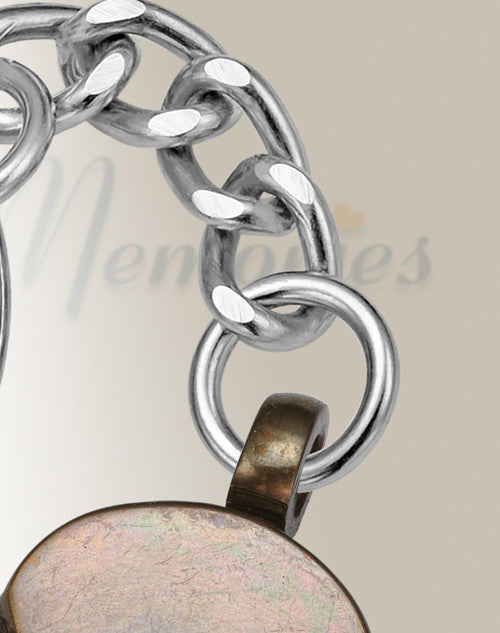 Delicate Paw Brass Urn Keychain