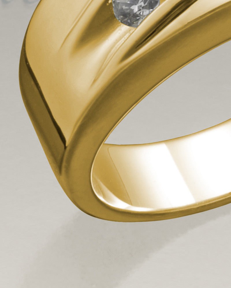 Men's 14k Gold Wondrous Memorial Ring