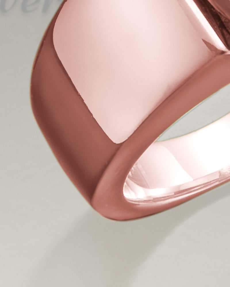 Women's 14K Rose Gold Loyal Ring Jewelry Urn