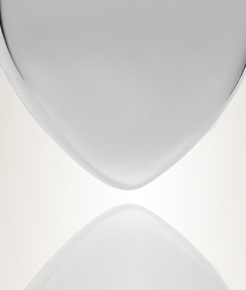 Silver January Simple Heart Urn Jewelry