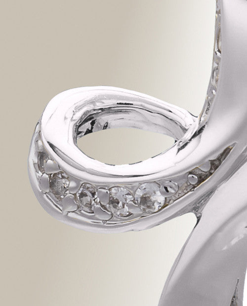 Silver November Forever Cross Cremation Jewelry