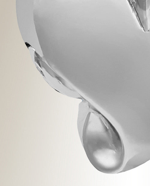 Silver July Heavenly Heart Cremation Jewelry