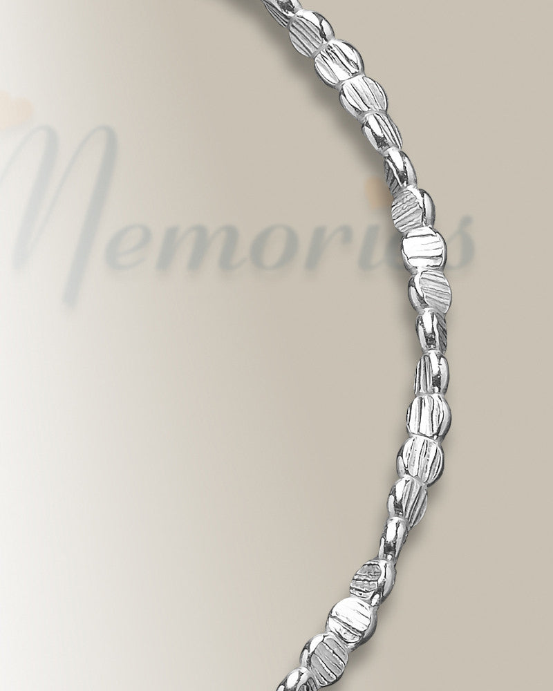 Luxurious Stainless Steel Fly Me A Kite Photo Engraved Bracelet