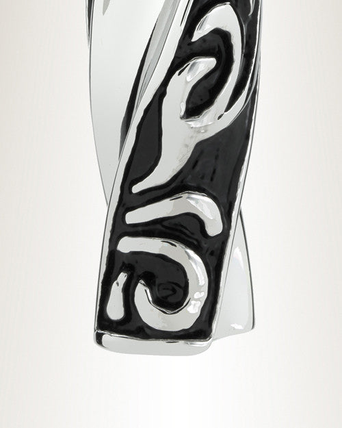 Stainless Twisted Cylinder Cremation Jewelry