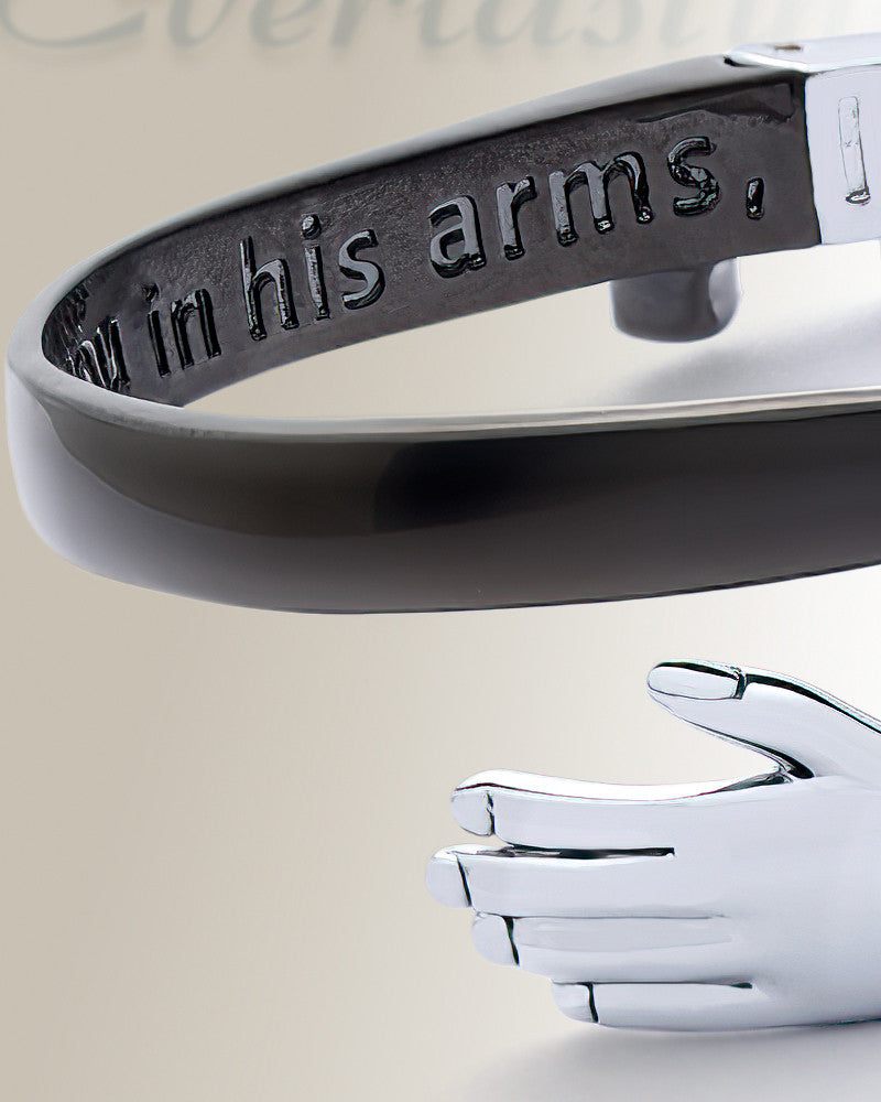 Stainless Steel Forever Embraced Bracelet Cremation Jewelry