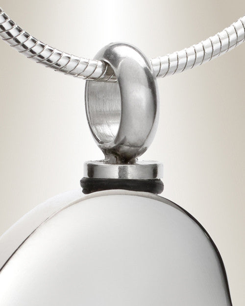 Stainless Traveling Heart Urn Pendant