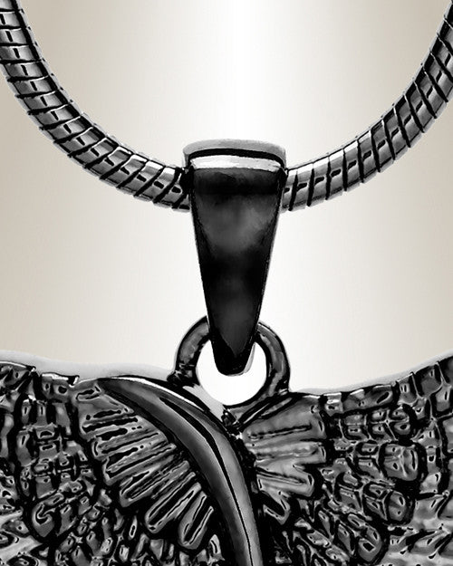 Black In Peace Urn Pendant