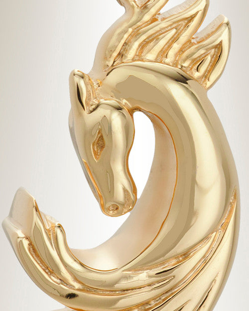 14 Karat Gold Stallion Memorial Jewelry