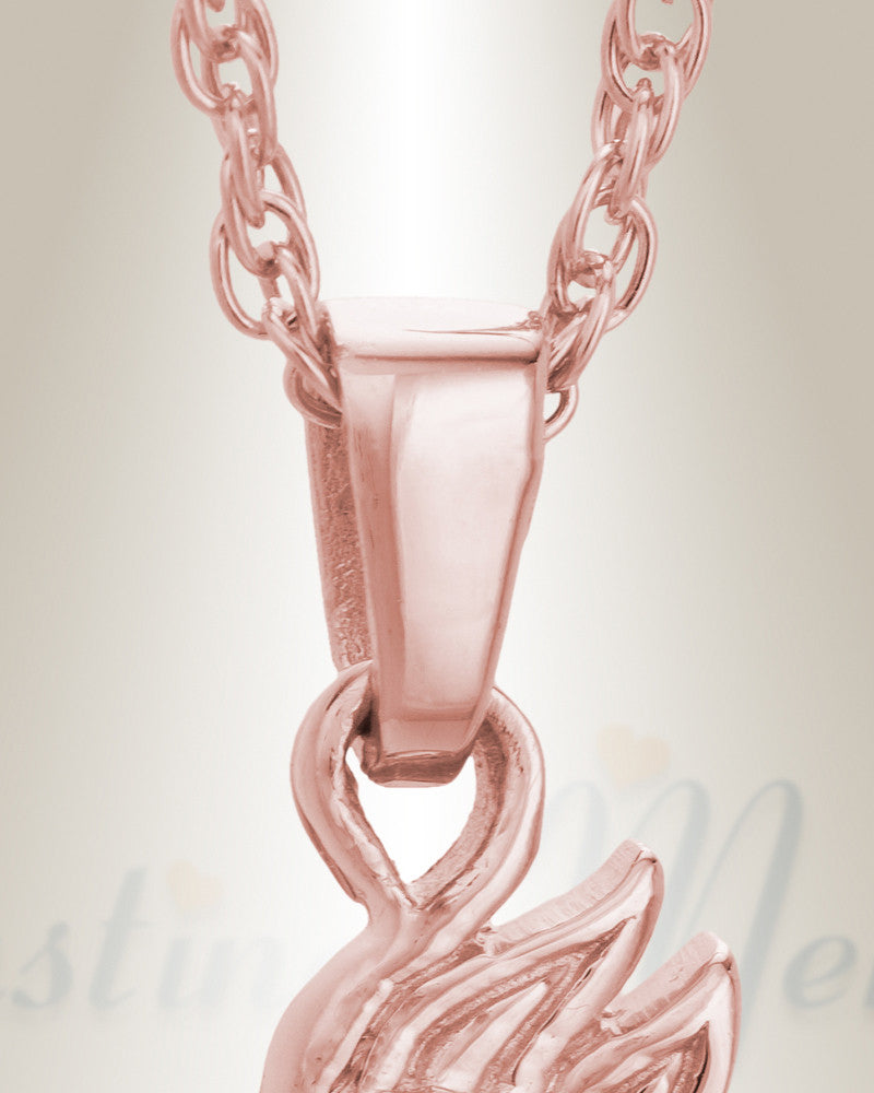 14K Rose Gold Stallion Memorial Jewelry