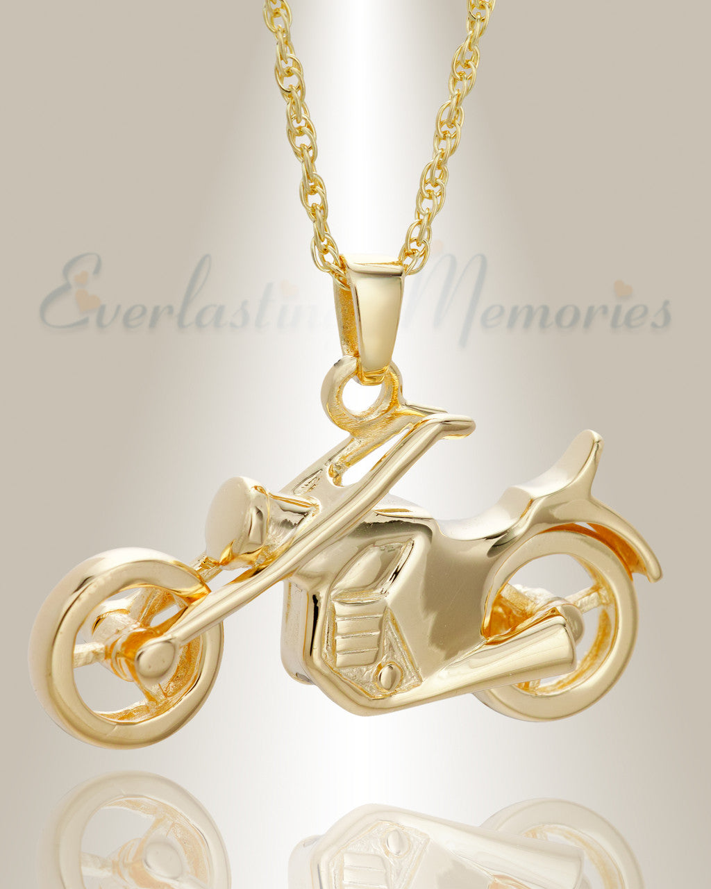 14 Karat Gold Cruisin Cremation Keepsake