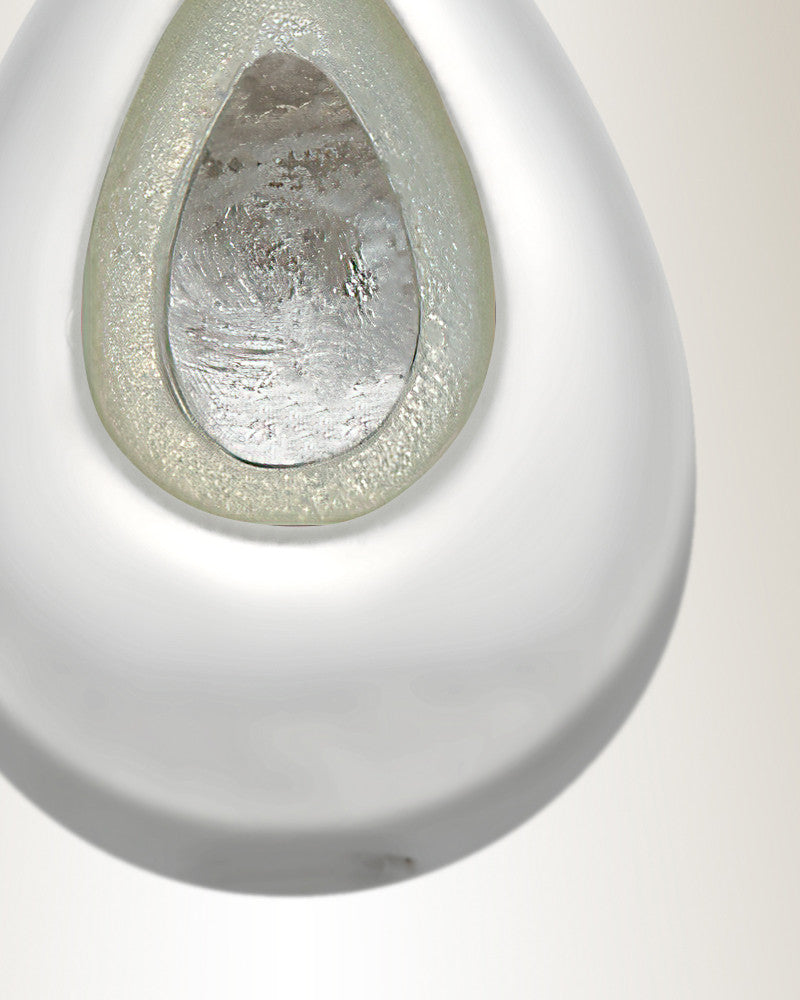 Sterling Silver Remember Me Teardrop Cremation Urn Pendant